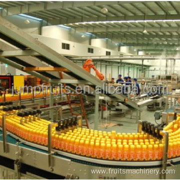 orange juice packing in bottle filling sealing machine